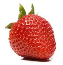 fraises du pays 5.25 le panier de 500 grs ( moyenne)